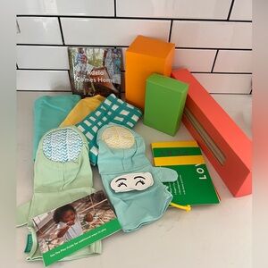 NWT Lovevery puppet theatre, Adela comes home, and instructions storyteller kit